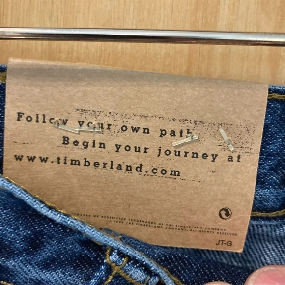 TIMBERLAND Sz 32 x 32 Classic Fit  Jeans 100% Cotton NWT - Picture 5 of 10